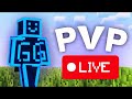 Minecraft live PVP club     (PVP WITH VIEWERS)