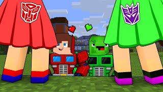 Download Lagu JJ and Mikey Transformer Fell in Love with Girls Autobot and Decepticon - Maizen Minecraft Animation MP3 Download Lagu JJ and Mikey Transformer Fell in Love with Girls Autobot and Decepticon - Maizen Minecraft Animation MP3