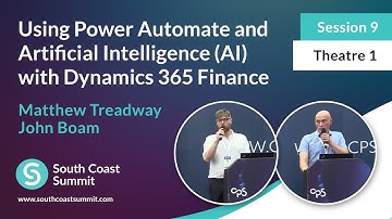 Using Power Automate and Artificial Intelligence AI with Dynamics 365 Finance