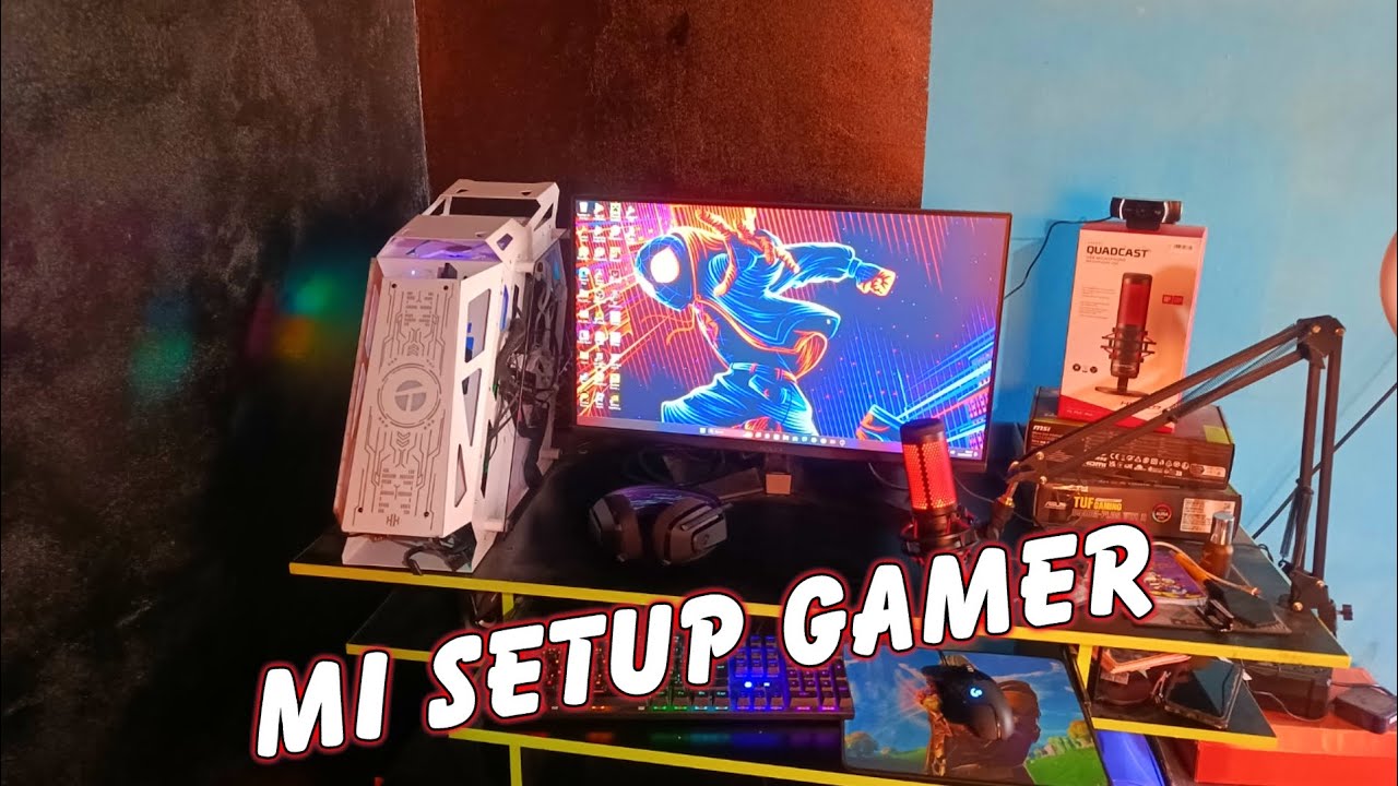 Mi Setup Gamer 2024 un septup piola que uso para stream y jugar chevere ...