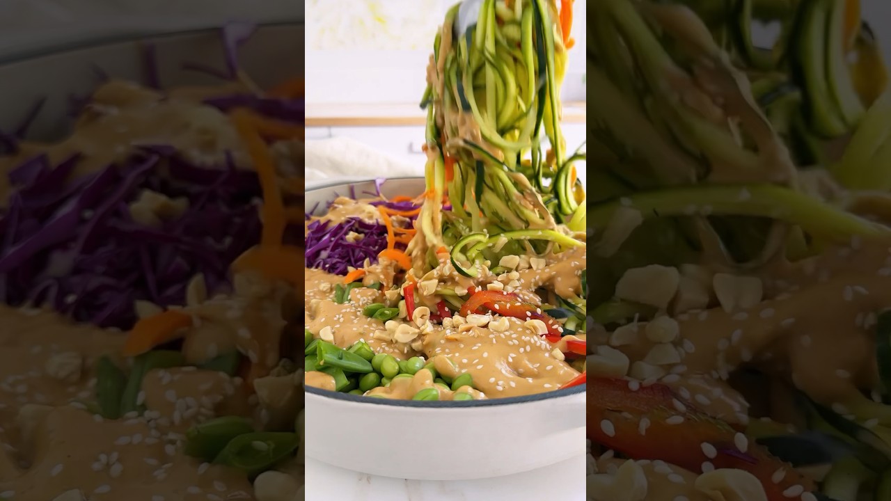 ZOODLE (Zucchini Noodle) Bowl