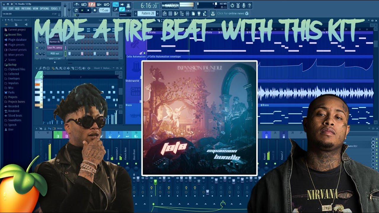Fire Rockerz Studio Made A Fire Beat Using This Kit | FL Studio Tutorial - YouTube