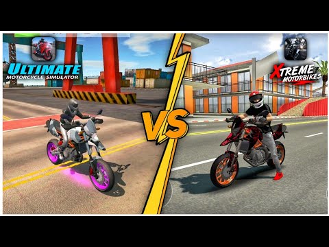 Ultimate Motorcycle Simulator Vs Xtreme Motorbikes Best Bike Games Comparison