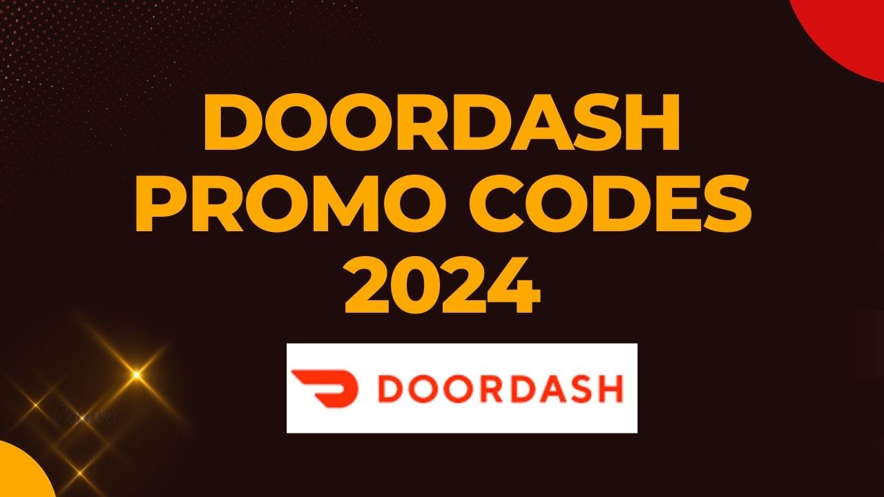 Doordash promo codes 2024 YouTube