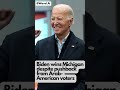 Biden won Michigan and thanks Michigan voters #usa #election #vote #biden #ai #shortvideo #trending