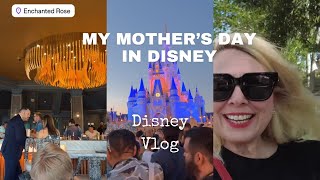 DISNEY VLOGS Mother's Day in Disney|Enchanted Rose|Grand Floridian Cafe|Happily Ever After Fireworks