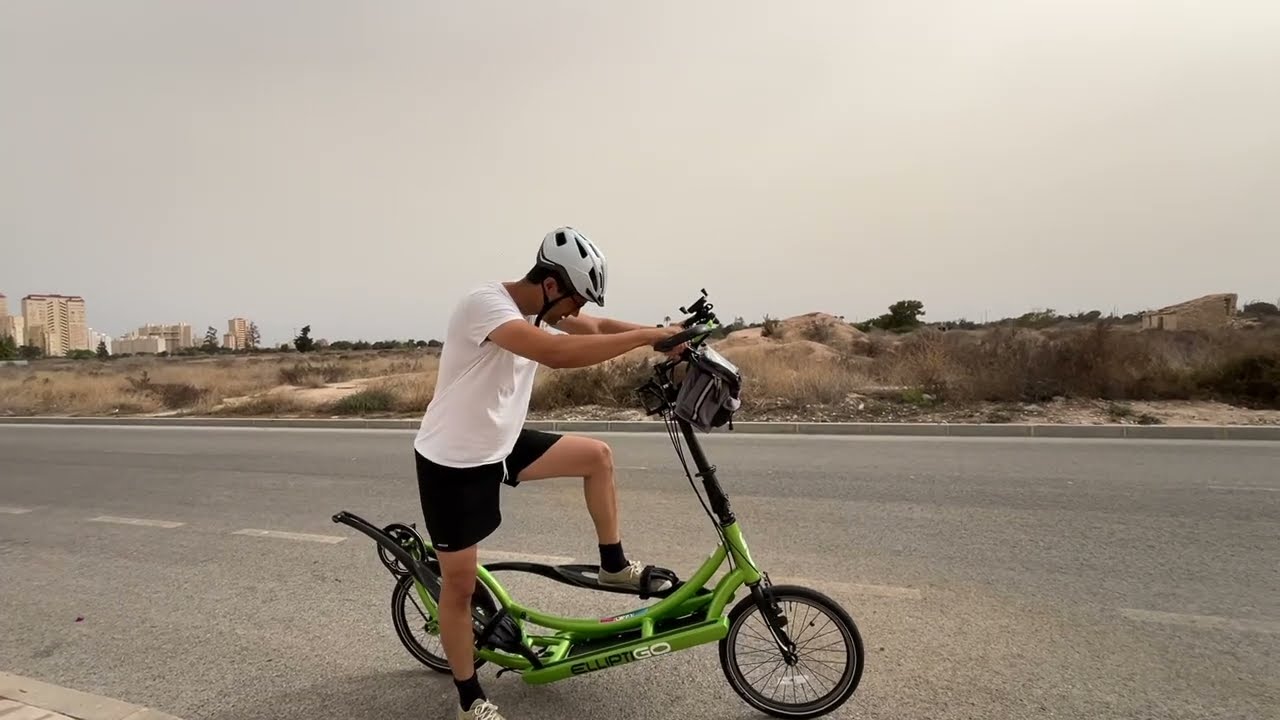 La MEJOR bicicleta ELÍPTICA de calle del MUNDO ELLIPTIGO YouTube