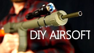This DIY airsoft design is one of my all time favorite projects. It