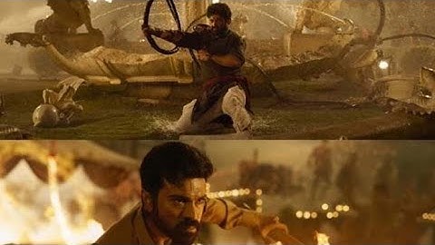 Ram vs Bheem fight scene | RRR interval  fight | streaming now  | Ram Charan jr