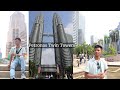 A visit to petronas twin towers kuala lumpur malaysia  suria klcc