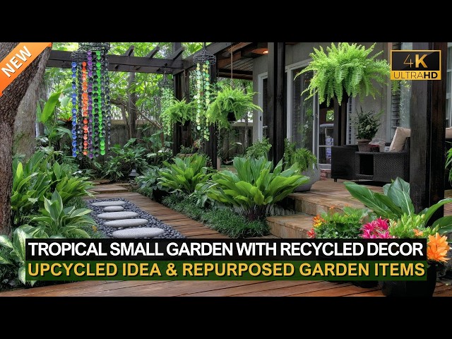 How to Make a Tropical Bird Tire Planter: Easy DIY Garden Charm