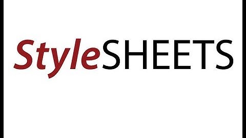 Stylesheets in Adobe Illustrator CC