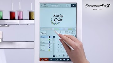 PR1055X - Embroidery Function 04 - Forward / Backward stitch navigation