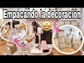 ✅EMPACANDO LA DECORACIÓN DE OTOÑO📦+POR QUÉ NO SALÍA CON MI MAMÁ?😳EMPACA CONMIGO 🤩+MI MAMÁ NOS VISITÓ