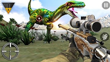 Counter Dino Robot FPS Shooting Counter Dino Strike Game _ Android Gameplay #4