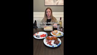 Dog Safe BBQ Foods