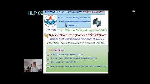 ĐẠI CƯƠNG VỀ ĐỘNG CƠ ĐỐT TRONG ( CÔNG NGHỆ 11-THPT)