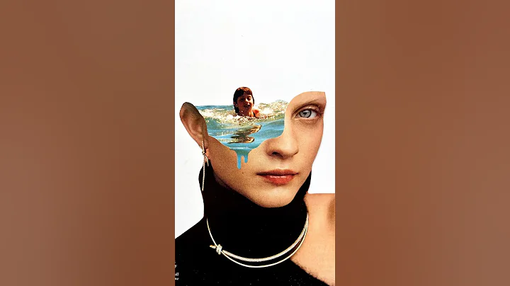 How I collage using magazines I find #collage #artprocess #inspiration thumbnail