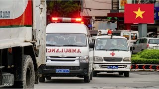 [Triple Catch!] Saigon (Vietnam) Ambulances Responding to Chợ Rẫy Hospital | Xe Cứu Thương x3 screenshot 1