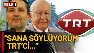Fatih Erbakan babasının sözleriyle TRT'ye seslendi