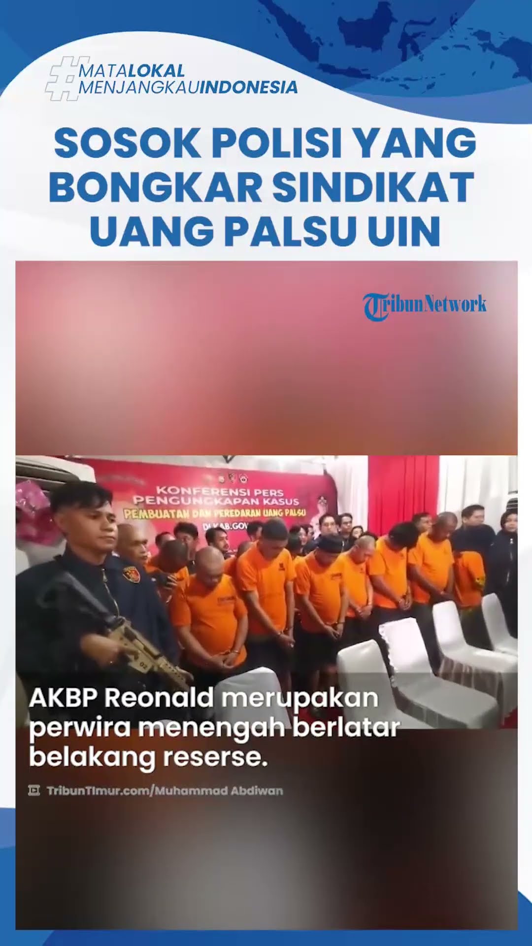 Sosok Kapolres Gowa AKBP Reonald Simanjuntak, Polisi yang Bongkar Sindikat Uang Palsu UIN Makassar