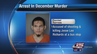 Video: Arrest made in fatal bus stop shooting