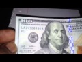 Nouveau billet de 100  billets de cent dollars messages cachs et codes secrets