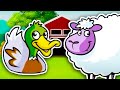 Wild and Farm Animal Guessing Game Compilation for Toddlers! Kids Learning Videos