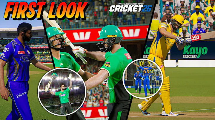 FINALLY!! ITS HERE | CRICKET 26 | MY FIRST GAMEPLAY