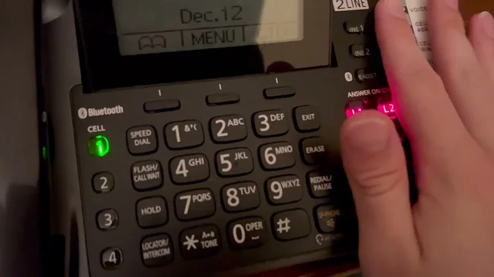 Panasonic KX-TG9582 Overview