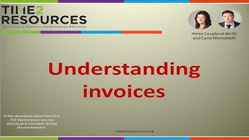 Understanding invoices