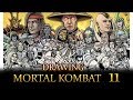 Mortal Kombat 11 Drawing Time Lapse