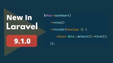 5 New Things Added - New In Laravel 9.1.0