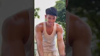 Be Kind | MUSCLE MAN | #namphuong #muscleman #funny #shorts #hero #kindness