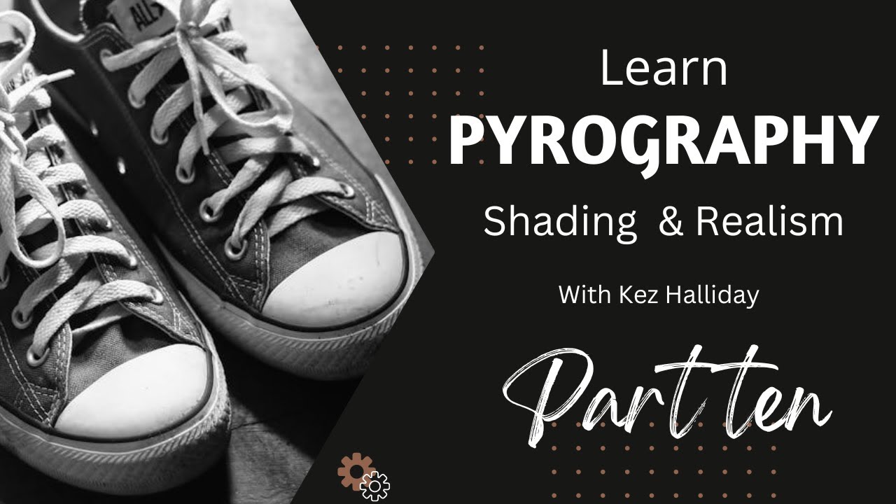 All Stars - Shading realism with pyrography Part 10 - YouTube