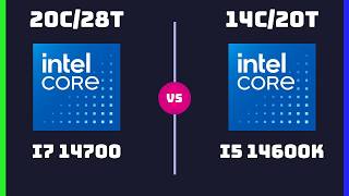 Intel Core i7 14700 vs Intel Core i5 14600K – CPU Comparison