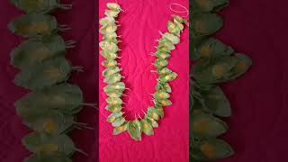 Jai Shree Krishna Tulsi Ke Patte Ki Mala