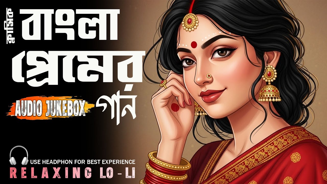 ক্লাসিক বাংলা প্রেমের গান | Classic Bangla Romantic Lo-Fi Jukebox💕Timeless Love Songs & Chill Beats