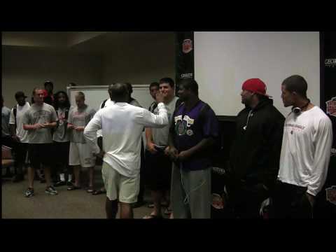 Marvin Lewis Introduces 2009 Bengal Rookies