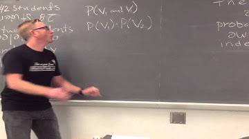 Probability of Intersection Application, Joint, conjunction, and independent