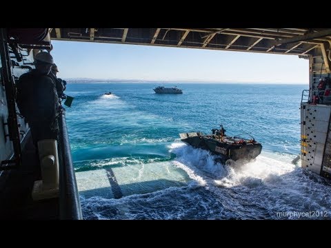 B-Roll: Marines test new ACV’s ability to integrate with naval shipping