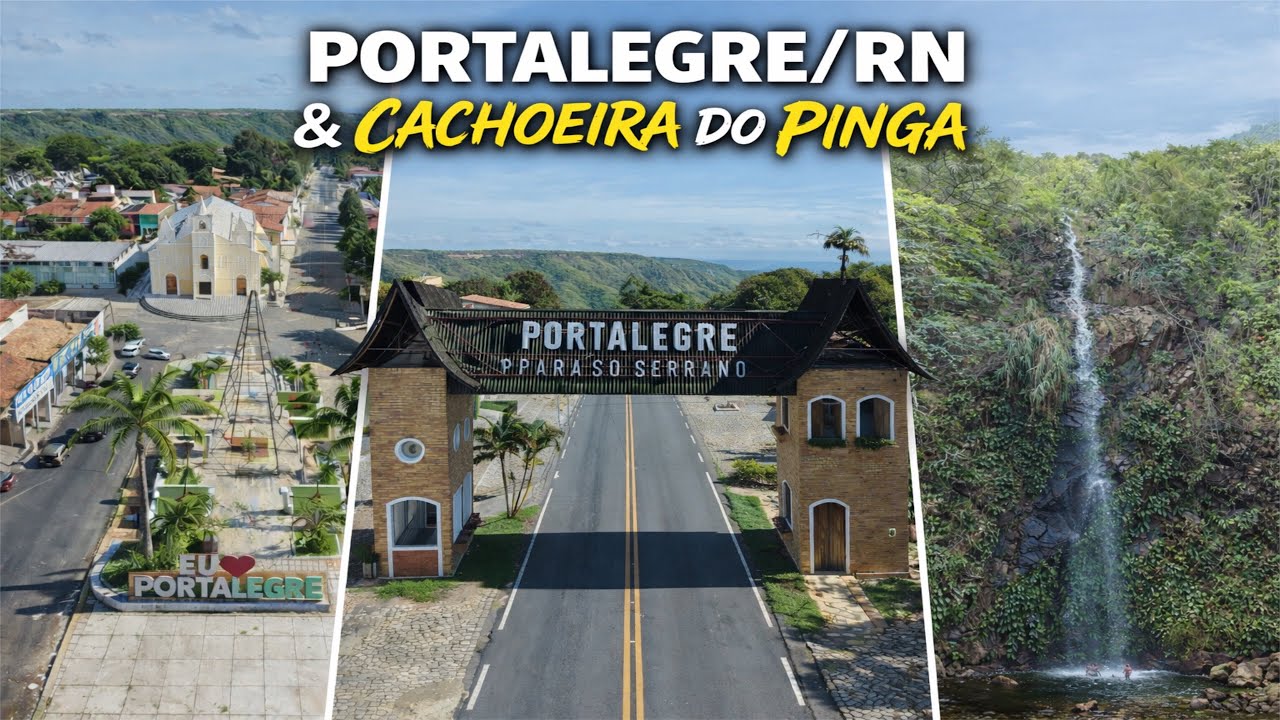PORTALEGRE/RN, CONHEÇA A CACHOEIRA DO PINGA.