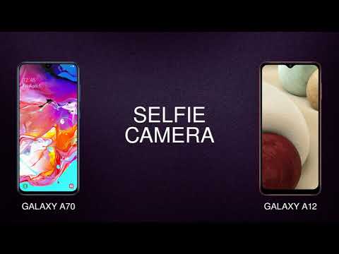 Samsung Galaxy A70 vs Samsung Galaxy A12 comparison