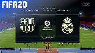 FIFA 20 - FC Barcelona vs. Real Madrid @ El Libertador