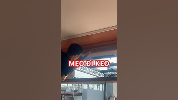 Mẹo Đi Keo Khi Thi Công Trần Nhựa #shots