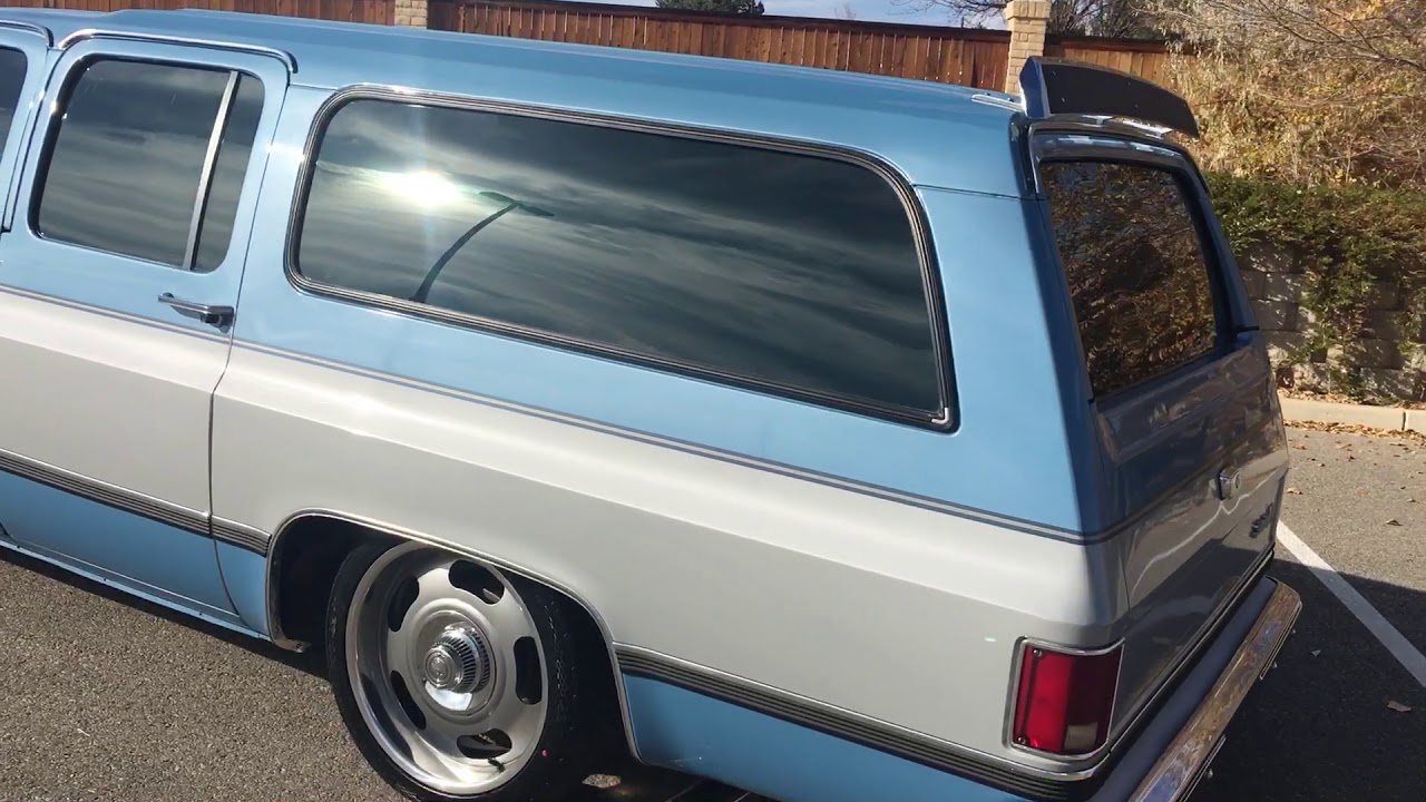 Sold 1983 Suburban. 32,000 original miles. 99% perfect