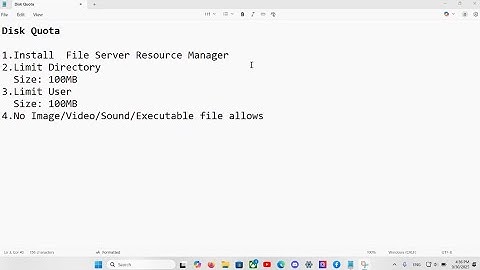How to Set Storage Limit Quota on Shared folder || Windows Server 2022 Tutorial 
