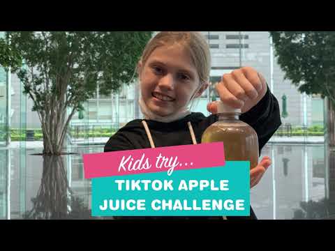 Have You Tried The TikTok Apple Juice Challenge?