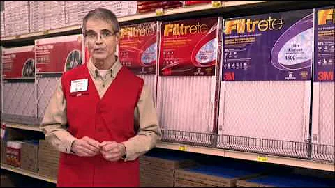 How do I select the right furnace filter?