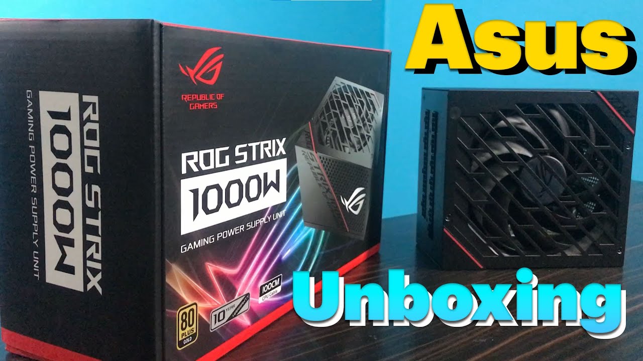 POWER SUPPLY (อุปกรณ์จ่ายไฟ) ASUS ROG STRIX 850W GOLD AURA EDITION - 850W  80 PLUS GOLD (BLACK) (ATX)